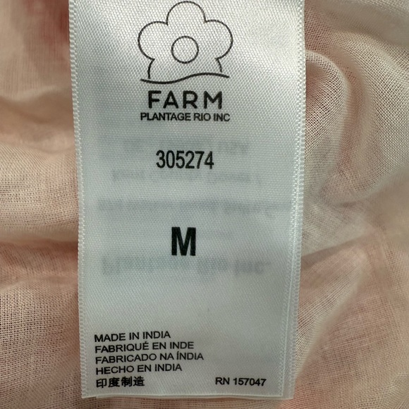 FARM Rio Red and White Floral Mini Dress - Picture 10 of 13